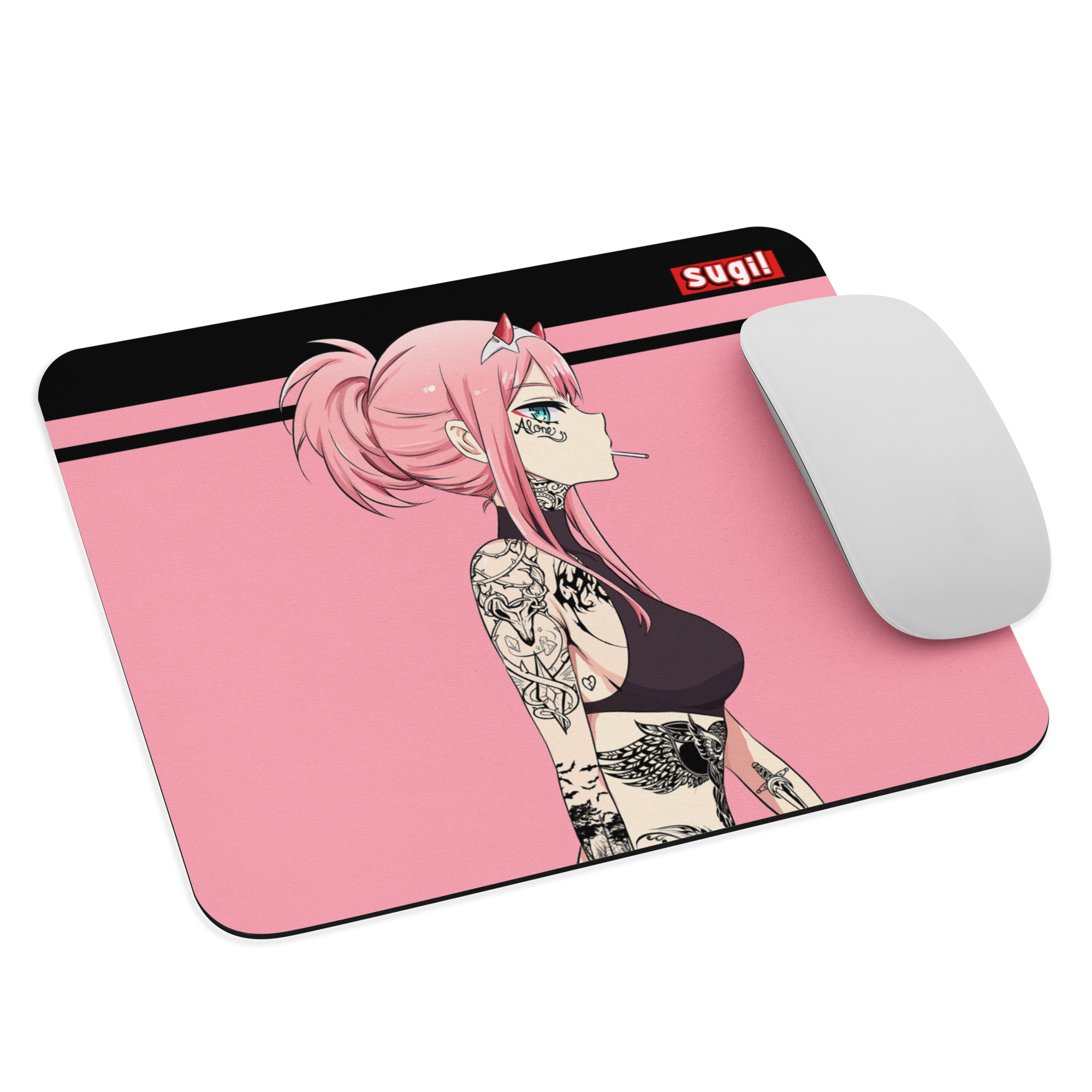Alone Mouse pad